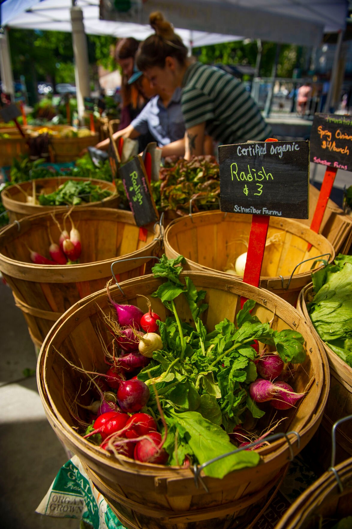 The Downtown Farmers Market In Walla Walla
